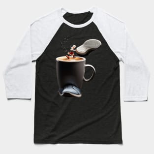 I run on coffee, sarcasm, and the occasional lap around the track. Baseball T-Shirt